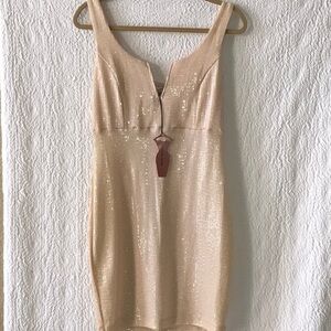 Haute Monde Sequenced Cocktail Dress